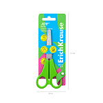 НОЖНИЦЫ 13,5 СМ. ERICHKRAUSE JOY, ДЛЯ ЛЕВШЕЙ, АССОРТИ, БЛИСТЕР /12/240/