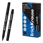МАРКЕР ПЕРМ. ERICHKRAUSE Р-100, 1,0ММ, ЧЕРНЫЙ, ЗАМ. 2846 /12/192/1728/