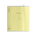 ТЕТРАДЬ 12 Л, КЛ. ERICHKRAUSE КЛАССИКА COVERPRO GLOSSY, ПЛАСТ. ОБЛ. НА СКОБЕ, MIX-PACK /10/280/ 