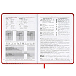 ЕЖЕДНЕВНИК 2026 ГОД, А5, 176 Л, ESCALADA. САРИФ КРАСНЫЙ, К/З, ТВ. ПЕРЕП. ПОРОЛОН /15/30/
