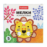 МЕЛ ЦВЕТНОЙ АСФАЛЬТОВЫЙ 05 ШТ/УПАК, ХАТБЕР. НАРИСУЙ-КА! К/К /40/