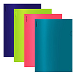 УГОЛОК А4. ПЛАСТ. ERICHKRAUSE SOFT REEF, 0,18 ММ, НЕПРОЗР. АССОРТИ /12/300/ РФ