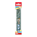 ЛИНЕЙКА 15 СМ, ERICHKRAUSE NATURAL LIFE, РАЗНОЦВЕТНЫЙ /20/240/