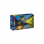 ИГРА ПАЗЛЫ ХАТБЕР. 1000 ЭЛЕМЕНТОВ, А2, PREMIUM. ГОРНЫЙ ПЕЙЗАЖ, 450*680ММ /10/