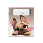 ТЕТРАДЬ 18 Л, ЛИН. ERICHKRAUSE FRENCHIE, ВЫБ. УФ-ЛАК, MIX-PACK /10/200/