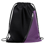 Мешок для обуви ErichKrause Mesh с карманом на молнии 500x410мм Neon® Violet