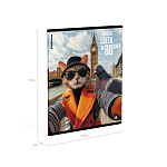 ТЕТРАДЬ 48 Л, А5, КЛ. ERICHKRAUSE КОШАЧЬЕ ПУТЕШЕСТВИЕ, ГЛЯНЦ. ЛАМ. MIX-PACK /5/100/