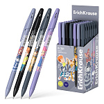 РУЧКА ШАР. ERICHKRAUSE R-301 STICK&GRIP ПРОСТОКВАШИНО 0.7, СИНИЙ, К/К /50/400/3200/