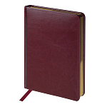 ЕЖЕДНЕВНИК 2026 ГОД, A5+, SIDNEY NEBRASKA, БЕЛ. БЛОК, ЗОЛ. СРЕЗ, БОРДОВЫЙ /10/