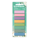 ЗАКЛАДКИ 12*45 ММ ERICHKRAUSE PASTEL BLOOM, 08ЦВ/20Л, ПЛАСТ. АССОРТИ /24/288/