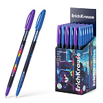 РУЧКА ШАР. ERICHKRAUSE NEO® STICK CYBER GAME SUPER GT, 0,7 ММ, СИНИЙ, К/К /50/200/2400/