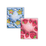 ОБЛОЖКА Д/ТЕТРАДЕЙ И ДНЕВНИКОВ ERICHKRAUSE BOUNCY, 0,08 ММ, 212*347ММ, 80МКМ, АССОРТИ, 12ШТ /72/ РФ