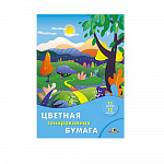 БУМАГА ЦВЕТНАЯ А4, 12Л, ТОНИР. ЛЕСНАЯ ПОЛЯНКА /84/