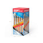 РУЧКА ШАР. ERICHKRAUSE R-301 ORANGE 0,7 STICK, ЧЕРНЫЙ /50/400/3200/