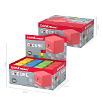 ТОЧИЛКА ПЛАСТ. ERICHKRAUSE C-CUBE, С КОНТЕЙНЕРОМ, АССОРТИ /24/480/960/