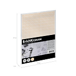 МИЛЛИМЕТРОВКА А4, 20 Л, ERICHKRAUSE, ОРАНЖЕВАЯ, В ПЛАСТ. ПАПКЕ /50/