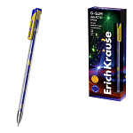 РУЧКА ГЕЛ. ERICHKRAUSE G-SLIM STICK GALACTIC, 0,5 ММ, СИНИЙ /12/144/1728/