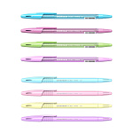 Набор из 8 ручек шариковых ErichKrause R-301 Stick Spring/ Pastel 0.7, цвет чернил синий (в пакете)