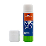 КЛЕЙ КАРАНДАШ 21 Г. WORKMATE PVP, УЛУЧШЕННАЯ ФОРМУЛА /24/576/