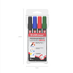 МАРКЕР ПЕРМ. ERICHKRAUSE Р-200, НАБОР 04 ШТ, Е/П /12/288/