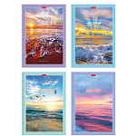 ТЕТРАДЬ 80 Л, А4, КЛ, ХАТБЕР. ЗАКАТЫ, НА ГРЕБНЕ /4/28/ РФ