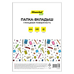 ФАЙЛ-ВКЛАДЫШ А4+, SILWERHOF ECO, 40 МКМ, ГЛЯНЦ. 100ШТ/УПАК /30/2063035