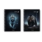 ЗАПИСНАЯ КНИЖКA 80 Л, А6, КЛ. СВЕТОЧ. СИЛА И СМЕЛОСТЬ, ТВ. ПЕРЕП. МАТ. ЛАМ. НА ГРЕБНЕ /4/48/