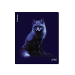 ТЕТРАДЬ 48 Л, А5, КЛ. ERICHKRAUSE INDIGO, ЛАМ. SOFT-TOUCH+ВЫБ. УФ-ЛАК, MIX-PACK /5/100/