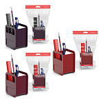 Набор настольный пластиковый ErichKrause® Techno, Marsala, ассорти из 3 цветов