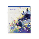 ТЕТРАДЬ 24 Л, КЛ. ERICHKRAUSE FLOWER PANDA, MIX-PACK /10/160/