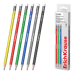 КАРАНДАШ Ч/Г ERICHKRAUSE CLASSIC TRIANGLE 101, HB, ТРЕХГРАН. С ЛАСТИКОМ /12/144/2880/