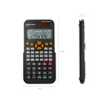 КАЛЬКУЛЯТОР 10 РАЗР. ERICHKRAUSE SC-222, ИНЖЕНЕРНЫЙ, 240 ФУНКЦИЙ, ЧЕРНЫЙ /40/80/