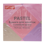 БЛОК Д/ЗАПИСИ 75*75 ММ, 100Л, ХАТБЕР PASTEL, РОЗОВЫЙ /12/