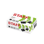 ЗАЖИМ Д/БУМАГ 51 ММ/12 ШТ STAFF, ДО 230 Л, ЧЕРНЫЙ, К/К /60/