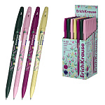 РУЧКА ШАР. ERICHKRAUSE R-301 STICK FLORAL SOUL 0.7, СИНИЙ /50/400/3200/