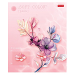ТЕТРАДЬ 80 Л, А5, КЛ, ХАТБЕР. ЭСТЕТИКА ЦВЕТОВ, ЛАМ. SOFT-TOUCH, НА СКОБЕ /5/40/ РФ