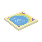 БЛОК Д/ЗАПИСИ 76*76 ММ, 100Л, ATTACHE BRIGHT COLOURS, ЖЕЛТЫЙ /