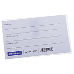 БЕЙДЖ ГОРИЗОНТАЛЬНЫЙ 57*90ММ, STAFF BASIC, КЛИПСА, БУЛАВКА, МЯГКИЙ /50/