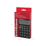 КАЛЬКУЛЯТОР 12 РАЗР. ERICHKRAUSE DC-2792-12 CLASSIC, НАСТОЛЬНЫЙ, ЧЕРНЫЙ /40/80/