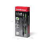 РУЧКА ШАР. АВТ. ERICHKRAUSE MEGAPOLIS CONCEPT, ЧЕРНАЯ /12/144/