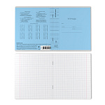 ТЕТРАДЬ 18 Л, КЛ. ERICHKRAUSE КЛАССИКА COVERPRO® ЗЕРКАЛО, ПЛАСТ. ОБЛ. НА СКОБЕ, МИКС /10/200/