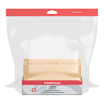 Подставка настольная пластиковая ErichKrause® Leader, Powder, бежевая