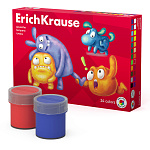 КРАСКИ ГУАШ. 24 ЦВ. ERICHKRAUSE JOLLY FRIENDS, 20 МЛ, К/К /6/