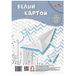 КАРТОН БЕЛЫЙ А4, 05 Л, БЕЛЫЙ ГОРОД, МЕЛ. ПЭТ /50/