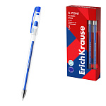 РУЧКА ГЕЛ. ERICHKRAUSE G-POINT, СИНИЙ /12/144/1728/