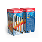 РУЧКА ШАР. ERICHKRAUSE R-301 GRIP ORANGE, ЧЕРНЫЙ /50/400/