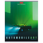 ТЕТРАДЬ 96 Л, А5, КЛ, ХАТБЕР. AUTOART, МАТ. ЛАМ. НА СКОБЕ /6/60/ РФ