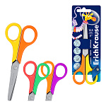 НОЖНИЦЫ 12,5 СМ. ERICHKRAUSE FUNCUT SPACE ANIMALS, ДЛЯ ЛЕВШЕЙ, АССОРТИ, БЛИСТЕР /12/240/