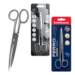 НОЖНИЦЫ 16 СМ. ERICHКRAUSE FERRO, БЛИСТЕР /12/240/