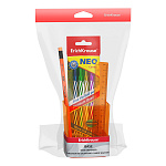 Набор настольный пластиковый ErichKrause® Base, Neon, ассорти из 2 цветов